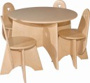 Apollo tafels met stoelen naturel Tangara Groothandel voor de Kinderopvang Kinderdagverblijfinrichting2